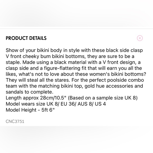 NWT 🔥❤️ Pretty Little Thing Bikini | PLT | Strapless Bikini - Picture 10 of 11